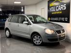 Volkswage Polo 1.2 Benzine | 2006 | 60.000KM| 1jaar Garantie, Autos, Achat, Entreprise, Boîte manuelle, Noir