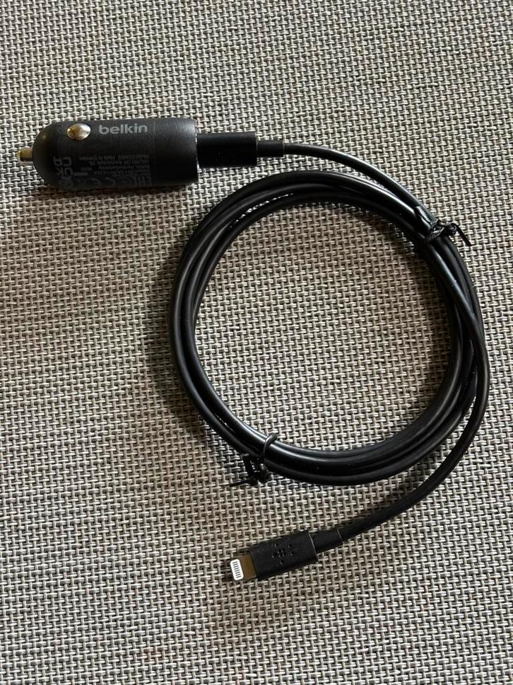 BELKIN Autolader IPhone, Telecommunicatie, Autoladers, Nieuw, Ophalen