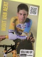 Wielerkaart 2013 team fidea wout van aert signe, Sport en Fitness, Wielrennen, Verzenden, Zo goed als nieuw