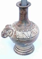 Vase en terre cuite avec éléphant F218, Antiquités & Art, Enlèvement ou Envoi