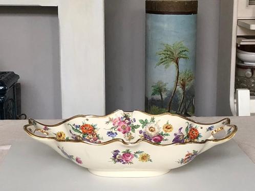 Schaal Boch Frères- Fleur de Saxe, Antiek en Kunst, Curiosa en Brocante, Ophalen