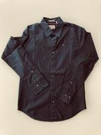 Tommy Hilfiger Denim - overhemd zwart - maat S, Tour de cou 38 (S) ou plus petit, Noir, Porté, Enlèvement ou Envoi