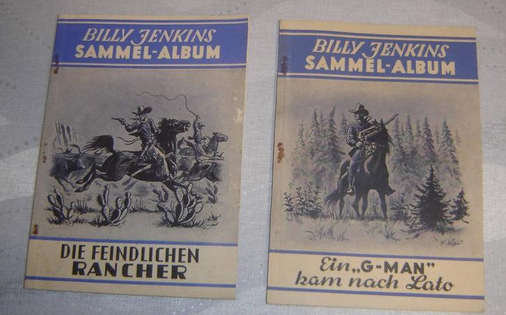 Chromo Albums Billy Jenkins Sammel Album 1 & 2 Volledig, Boeken, Prentenboeken en Plaatjesalbums, Gelezen, Plaatjesalbum, Verzenden