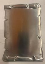 Parchemin en etain . Potstainiers hutois . 94 % etain pur., Antiek en Kunst, Ophalen of Verzenden