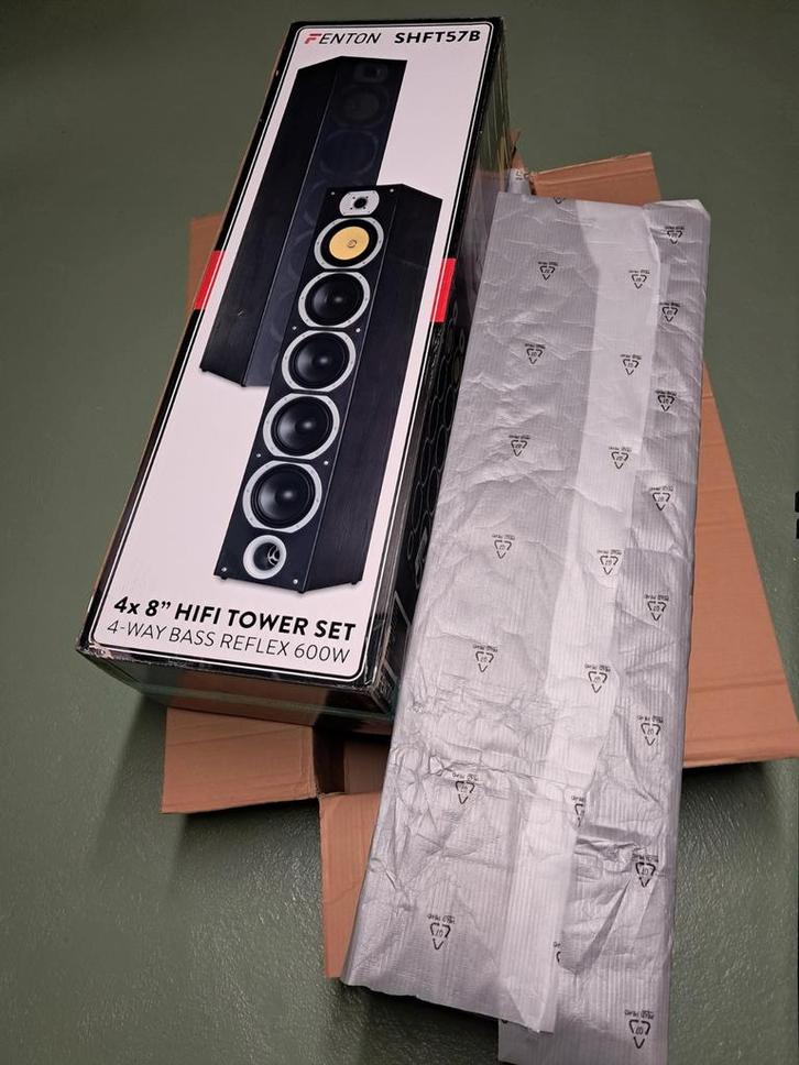 4-weg speakers Fenton, Audio, Tv en Foto, Luidsprekerboxen, Subwoofer, Ophalen