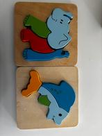 2 kinderpuzzels, Kinderen en Baby's, Speelgoed | Kinderpuzzels, Ophalen, Zo goed als nieuw