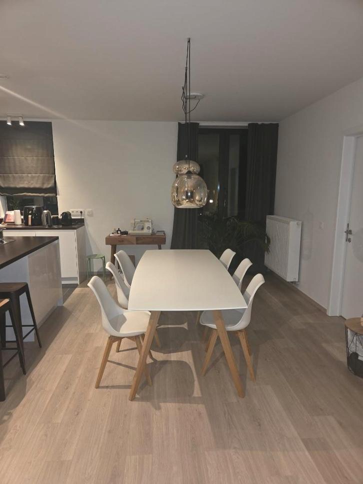 Tafel - Scandinavische look, Maison & Meubles, Tables | Tables à manger, Utilisé, 50 à 100 cm, 200 cm ou plus, Cinq personnes ou plus