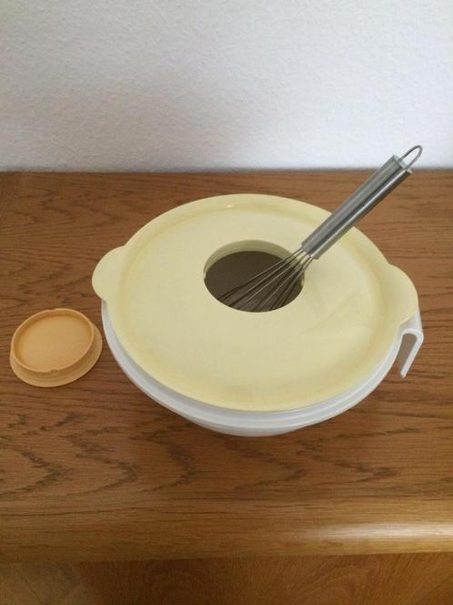 Mengkom met anti-spatdeksel (NIEUW), Huis en Inrichting, Keuken | Keukenbenodigdheden, Nieuw, Ophalen of Verzenden