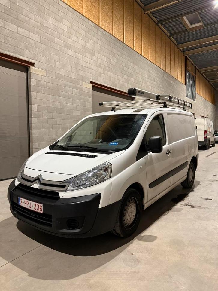 Citroën jumpy, Autos, Camionnettes & Utilitaires, Entreprise, Airbags, Alarme, Citroën, Euro 5, 3 portes, Boîte manuelle, Blanc