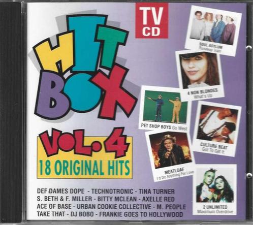 CD Hitbox '93 Vol.4, Cd's en Dvd's, Cd's | Rock, Zo goed als nieuw, Poprock, Ophalen of Verzenden