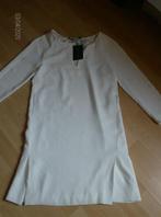 Jurk wit merk zara – maat xs op etiket nieuwprijs 69.95, Nieuw, Ophalen of Verzenden, Maat 34 (XS) of kleiner, Wit