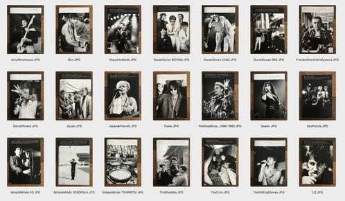 Fotoboekje Bekende Jaren 80 & 90 Artiesten ZwartWit NIEUW, Boeken, Muziek, Nieuw, Artiest, Ophalen of Verzenden