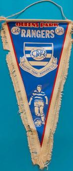 QPR Queens Park Rangers 1980 vintage vlag voetbal, Diversen, Vlaggen en Wimpels, Ophalen of Verzenden, Zo goed als nieuw