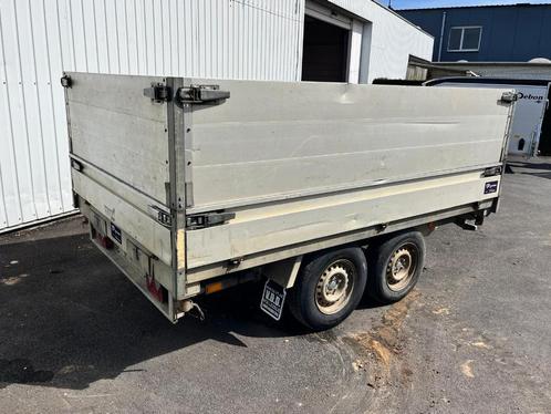 Henra elektrische kipper 3,00 m x 1,80 mtr, Auto diversen, Aanhangers en Bagagewagens, Gebruikt, Ophalen