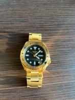 Seiko 5 sports gold SRPK18, Handtassen en Accessoires, Horloges | Heren, Ophalen of Verzenden, Zo goed als nieuw
