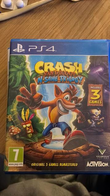 Crash Bandicoot N. Sane Trilogy, PS4 beschikbaar voor biedingen