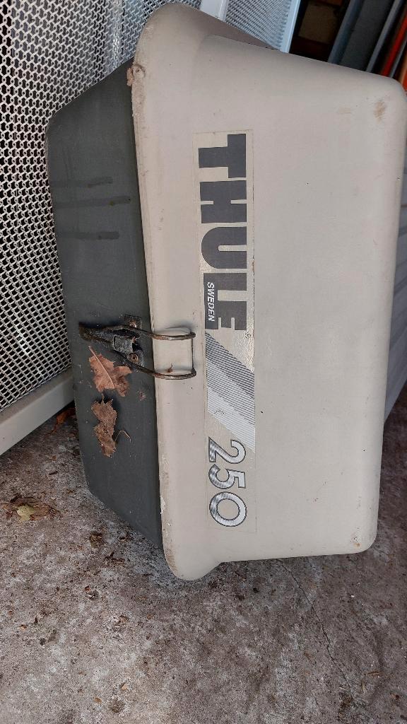 Dakkoffer Thule voor op skivakantie, Autos : Divers, Coffres de toit, Utilisé, Enlèvement