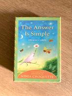 The Answer is Simple Oracle Cards - Sonia Choquette, Ophalen of Verzenden
