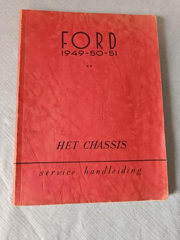 Ford handleiding het chassis Ford 1949-50_51, Ophalen of Verzenden