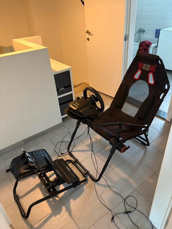 Simracing setup, Games en Spelcomputers, Games | Pc, Gebruikt, Racen en Vliegen, 1 speler, Online, Ophalen