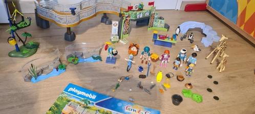 family fun zoo + safari jeep en extra dieren, Kinderen en Baby's, Speelgoed | Playmobil, Zo goed als nieuw, Complete set, Ophalen of Verzenden