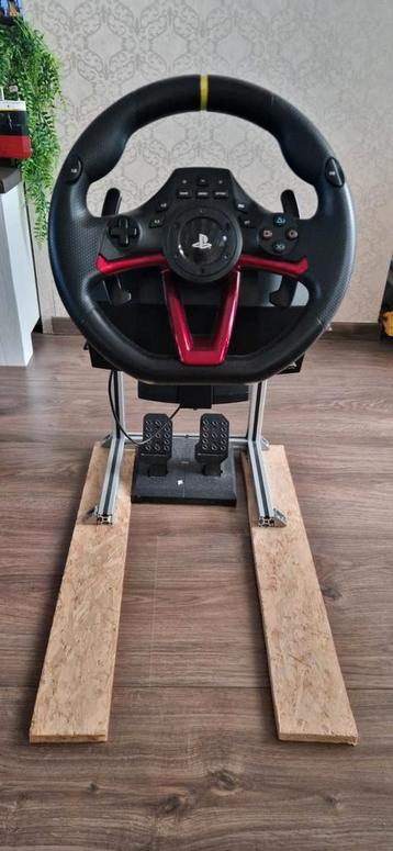 Volant Hori Racing pour PS4 PS5 PC, Enlèvement, Comme neuf