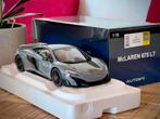 Autoart Mclaren 675lt 1/18 Chicane grijs/oranje interieur, Hobby en Vrije tijd, Modelauto's | 1:18, Zo goed als nieuw, Autoart