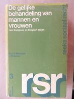 De gelijke behandeling van mannen en vrouwen (RSR nr3), Boeken, Studieboeken en Cursussen, Hoger Onderwijs, Ophalen of Verzenden