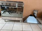 Smeg fornuis incl oven + dampkap, Ophalen, Gebruikt