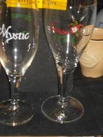 Bierglazen.Brugse Zot.Halve Maan.Salamander.Bosteels.D 95, Ophalen of Verzenden, Zo goed als nieuw, Glas of Glazen, Leffe