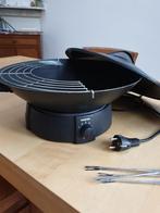 Tefal electrische wok en fonduepan, Elektronische apparatuur, Gebruikt, Ophalen of Verzenden, Fonduepan