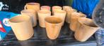 12 tasses en grès, Maison & Meubles, Enlèvement ou Envoi, Comme neuf