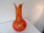 Grand vase design Murano des années 1960, opaline orange, Enlèvement ou Envoi