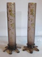 deux vases art nouveau ver japonais Mellerio freres Legras, Envoi