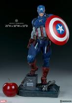Sideshow Captain America Premium format Marvel Avengers, Collections, Statues & Figurines, Humain, Enlèvement ou Envoi, Neuf