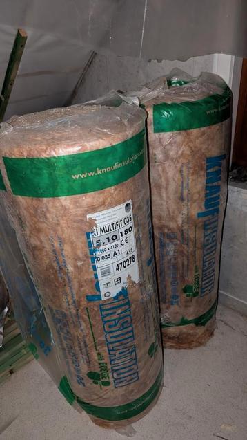 Knauf Multifit 035 180mm 2 rollen r 5,1 beschikbaar voor biedingen