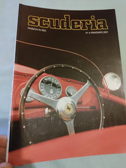 Magazine Scuderia N6 Printemps 2001: Ferrari, Livres, Autos | Brochures & Magazines, Comme neuf, Ferrari, Enlèvement ou Envoi