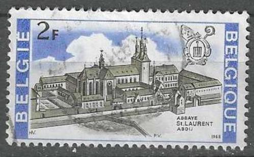 Belgie 1968 - Yvert/OBP 1466 - St. Laurens Abdij te Luik (ST, Postzegels en Munten, Postzegels | Europa | België, Gestempeld, Gestempeld