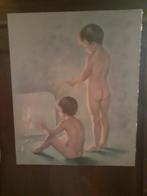 2 schilderijen, Ophalen