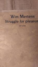 Partituur piano, Wim Mertens, Ophalen