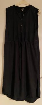 Zwarte mouwloze jurk - midi, Kleding | Dames, Zwart, Maat 42/44 (L), Ophalen of Verzenden, Onder de knie