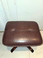 Repose-pieds/repose-pieds élégant — aspect cuir marron — 41, Enlèvement, Tissus