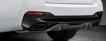 M - Diffuser achterbumper Carbon nieuw BMW 5 serie G30 G31 + beschikbaar voor biedingen