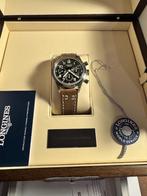 Longines Avigation Big Eye - Nieuw met certificaten, Staal, Met bandje, Verzenden, Polshorloge