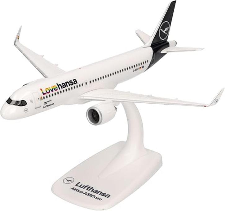 Herpa vliegtuigmodel Lufthansa Airbus A320 GRATIS LEVERING, Hobby en Vrije tijd, Modelbouw | Vliegtuigen en Helikopters, Nieuw