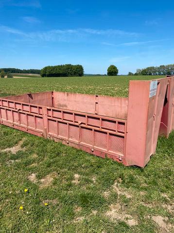 Container met zijdeuren, Enlèvement