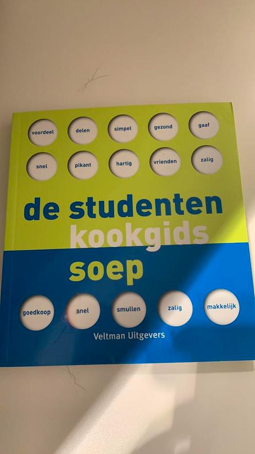 De studenten kookgids Soep, Livres, Livres de cuisine, Utilisé, Enlèvement ou Envoi