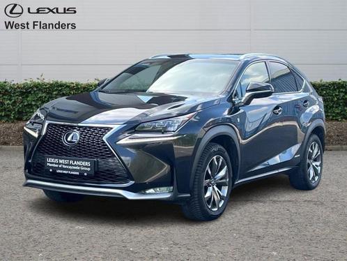 Lexus NX 300H F-SPORT+navi+360camera+sensor, Auto's, Lexus, NX, Adaptive Cruise Control, Airbags, Airconditioning, Bluetooth, Boordcomputer