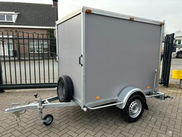 BW-trailers gesloten aanhangwagen + zijdeur 200x125x150CM beschikbaar voor biedingen