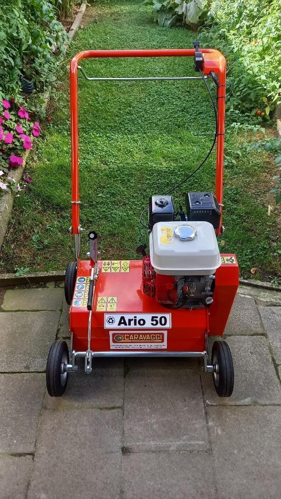 Verticuteermachine Caravaggi ARIO 50-M-H Honda GX200 (nieuw), Tuin en Terras, Verticuteermachines, Nieuw, Benzine, Ophalen